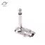 HFTOY 6.35mm Mono Ja Góc Cắm Phẳng Nam Hiệu Ứng Guitar Bàn Đạp Kết Nối Micro Khuếch Đại Kết Nối ~