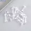 Bluelover 10 Chiếc Acrylic Trong Suốt Môi Stud Xuyên Vòng Sụn Bông Tai Thanh Tragus Mới