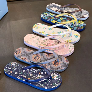 Flip-Flops Nữ Mùa Hè Mặc Ngoài Thời Trang Flat Flip-Flops Sandal Giày Đi Biển CBCD