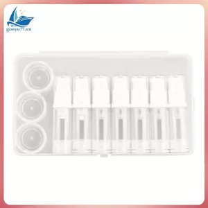 Đóng Gói Mẫu Trong Suốt Rỗng Có Thể Đổ Lại Không Khí Bơm Chân Không Kem Dưỡng Da Và Bộ Chai Di Động Cho Đồ Vệ Sinh 5ml