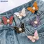 Bluelover Tinh Tế Sang Trọng Bướm Có Thể Điều Chỉnh Thắt Lưng Bule Quần Jean Không Cần May Nút Thắt Lưng Có Thể Tháo Rời Eo Bule Mới