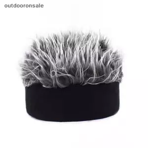 Mũ Tóc Giả Nhọn Vui Nhộn Cho Nữ & Nam - Retro Hip Hop Beanie Với Tóc Giả FSI