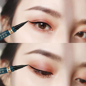 bút kẻ mắt dạng chì chuốt mắt mascara bút kẻ bọng mắt Bút Kẻ Mắt Chống Thấm Nước Lâu Dài Chống lem Mịn Nằm Silkworm Bút Bút Kẻ Mắt Dạng Lỏng Người Mới Trang Điểm Tự Nhiên Người Mới Bắt Đầu