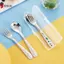 Thìa Inox Trẻ Em Hoạt Hình Nồi Ô Tô Thìa Súp Bun Nhà Bếp Thiết Yếu Dễ Thương Bộ Đồ Ăn Trẻ Em Thìa Nĩa VN