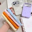 Ốp điện thoại silicon lỏng hình mèo Avatar cho iPhone 17 Pro Max 16 15 14 13 12 11 Vỏ bảo vệ chống sốc