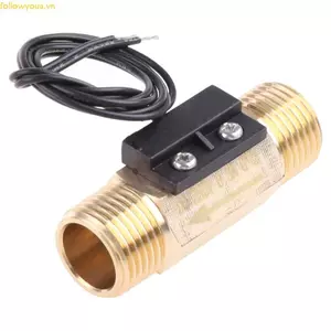 Fol G1 2 Cảm biến lưu lượng nước nhỏ gọn Công tắc lưu lượng nước cho máy nước nóng Thiết bị đo lưu lượng nước Tốc độ dòng chảy tối đa 12L m