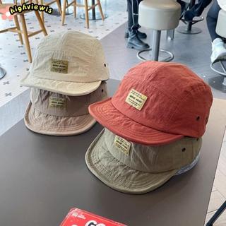 HIGHVIEWLS Mũ bóng chày ngắn vành, Thêu chữ nhẹ Mũ khô nhanh, Mũ mềm có thể điều chỉnh Mũ chống nắng thoáng khí cho nam giới