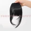 Dây buộc tóc tự nhiên kiểu Pháp Full Bangs Tóc giả - Phong cách Mỹ châu Âu không dấu vết dành cho nữ