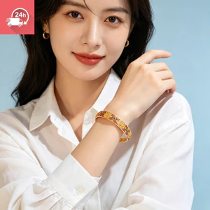 Trang phục đi lại chống phai màu thời trang Vòng đeo tay may mắn đa năng