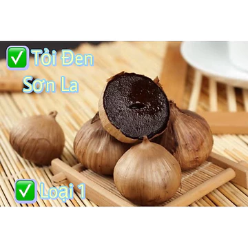 Tỏi Đen Sơn La Hoshi công nghệ Nhật Bản ngon, dẻo túi zip 500 gr [Đại Lý Chính Hãng]