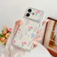 Tranh Sơn Dầu Hoa Họa Tiết Ốp Lưng Điện Thoại Redmi Note 10 11 11S 11T 12 12S 13 14 15 Pro Plus Mạ Trang Điểm Gương