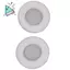 Miếng bọt biển mềm Lưới thoáng khí Miếng đệm tai đa năng 100mm Đệm thay thế cho tai nghe Vỏ tròn