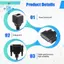 Bộ chuyển đổi dây tín hiệu ILDA sang RJ45 DB25 Đầu nối nam / nữ ILDA sang Bộ chuyển đổi cáp mạng