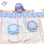 HFTOY Macarone Mini Tape Đo Băng Nhỏ Di Động Đo Bust Hông Eo Da Mềm Thước Di Động Có Thể Thu Vào Băng Tròn Đo Chiều Cao Trẻ Em Thước Centmeter ~
