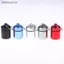 # HB # Hộp đựng thuốc hợp kim nhôm Móc khóa Hộp đựng viên nang Mini chống nước cho phụ kiện đi bộ đường dài du lịch ngoài trời.