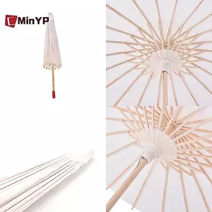 CMinYP 1 Chiếc Ô Giấy Trẻ Em DIY Phụ Kiện Trung Quốc Truyền Thống Thủ Công Trang Trí Vinh Quang