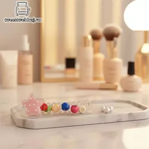 Dây buộc tóc dây điện thoại có độ đàn hồi cao Tweeduj dành cho nữ có vòng ngọc trai Lý tưởng để sử dụng hàng ngày hoặc những dịp đặc biệt VN