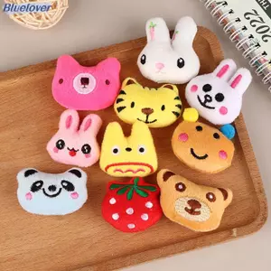Bluelover 10 Chiếc Hoạt Hình Sang Trọng Búp Bê Phụ Kiện Dễ Thương Đầu Thú Nhồi Bông Đồ Chơi Túi Giày Sos Phụ Kiện Phong Cách Ngẫu Nhiên Trẻ Em Quà Tặng Mới