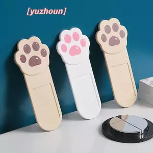 Bộ nâng nắp bồn cầu hoạt hình dễ thương Hình móng vuốt mèo sáng tạo Tay cầm vệ sinh bằng nhựa Dụng cụ mở vỏ sò tiện lợi Phòng tắm Cung cấp tại nhà