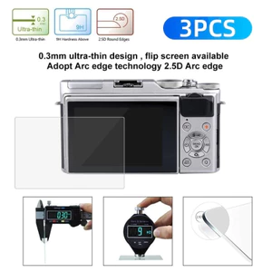 3 Máy Ảnh 9H Kính Cường Lực Cho Fujifilm instax-mini-LiPlay GFX-50S-II GFX-50S GFX-50R GFX-100S-II GFX-100S GFX-100RF GFX-100-II GFX-100 LCD Camera HD Kính Bảo Vệ Màn Hình