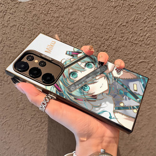 Dành Cho Samsung S26 Ultra S25 Ultra S24U S23U S22U A17 A07 A16 A06 A55 "" Hatsune Miku "Vỏ Điện Thoại Cứng Mờ / Galaxy A12 A13 A14 A06 A05 A52 A51 Vỏ Mềm Chống Sốc