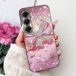 Dành Cho Tecno Spark 40 Pro 40Pro + KM6 KM7 Mới Thanh Lịch Họa Tiết Mèo Vỏ Spark 40Pro Plus Silicon Mềm TPU Vỏ Điện Thoại