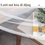 Màn Tuyn Kháng Khuẩn Mắc 4 Góc - Chống Muỗi 100%, Phù Hợp Mọi Giường Đơn/Tầng KTX, Bền Đẹp