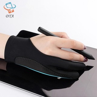 [DTA] Chống bẩn Chống cảm ứng Chống mài mòn và chống mồ hôi Hai ngón Găng tay vẽ tranh chống chạm để vẽ Găng tay máy tính bảng VN