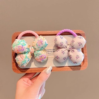 Hoa Trẻ Em Dây Cao Su Đuôi Ngựa Bím Tóc Bé Gái Dây Dễ Thương Ngọt Ngào Dây Buộc Tóc Co Giãn Cao Dây Tóc Phụ Kiện Tóc N4NU