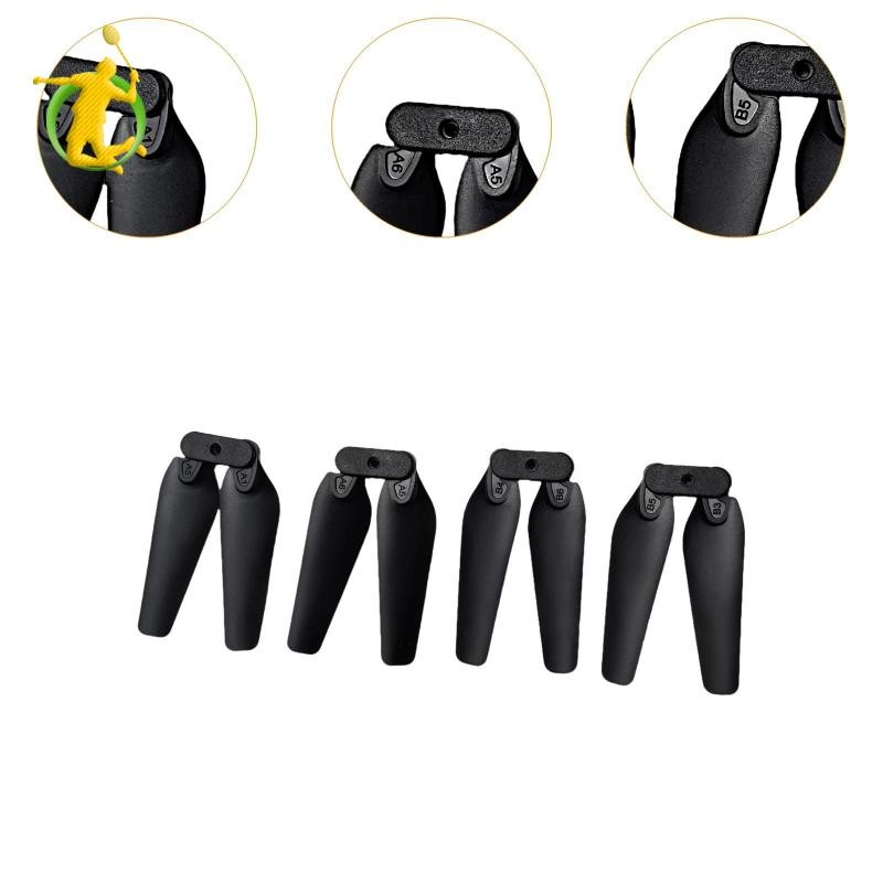 4 Miếng Cánh Quạt Thay Thế Nhẹ Drone Phụ Kiện Cho E58, E88,