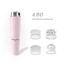 Máy mát xa mặt bằng điện ROLY, Dụng cụ làm đẹp mắt Mini ABS, Massage mắt rung siêu nhỏ 4 trong 1 di động