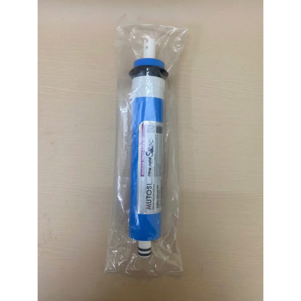 Loại Lọc Nước Số 4 Màng RO Mutosi Loại 100GPD Giúp Loại Bỏ Vi Khuẩn Đến 99,99% Và Các Chất Hữu Cơ, Chất Rắn Hòa Tan,..