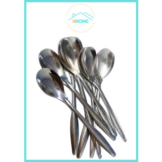 Lẻ 1 Cái Muỗng thìa cafe inox dày đẹp trơn muỗng sữa chua inox cao cấp - HHome
