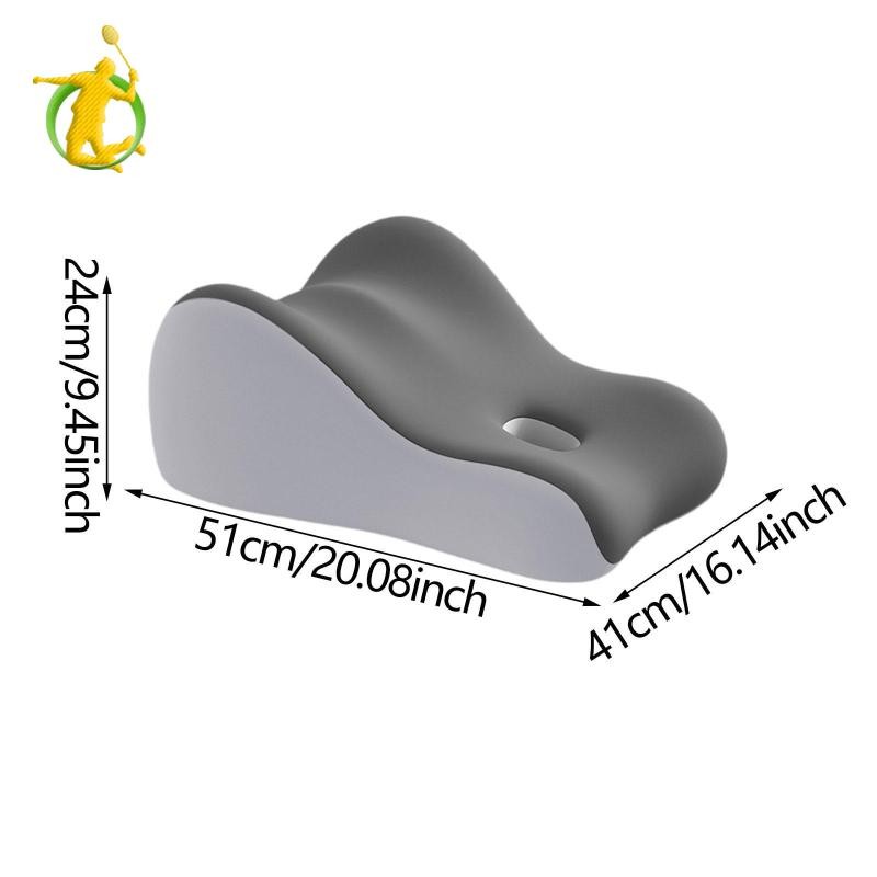 Memory Foam Bed Wedge Gối Ngủ Nằm Đệm Thời Trang Bụng Ngủ