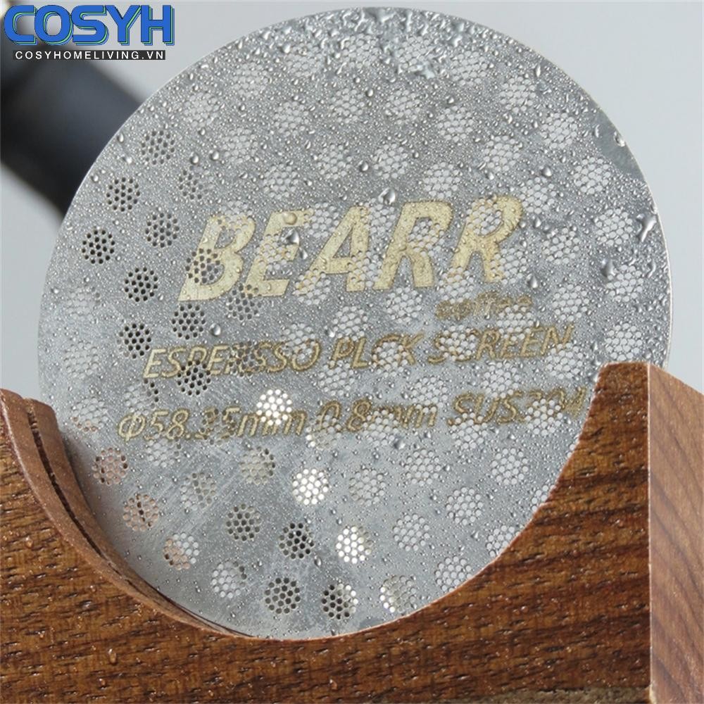 <cosyh>0 8MM Stainless Steel Espresso Puck Screen for Portafilter Basket Sizes 51 53 58