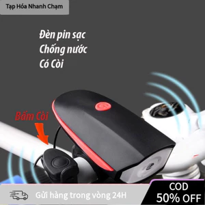 【COD】Đèn Pin Sạc Có Còi Cho Xe Đạp Thể Thao Màu Đỏ, Có Thể Thay Đổi Kích Thước, Tiện Lợi, Dễ Dàng Lắp Đặt Và Sử Dụng