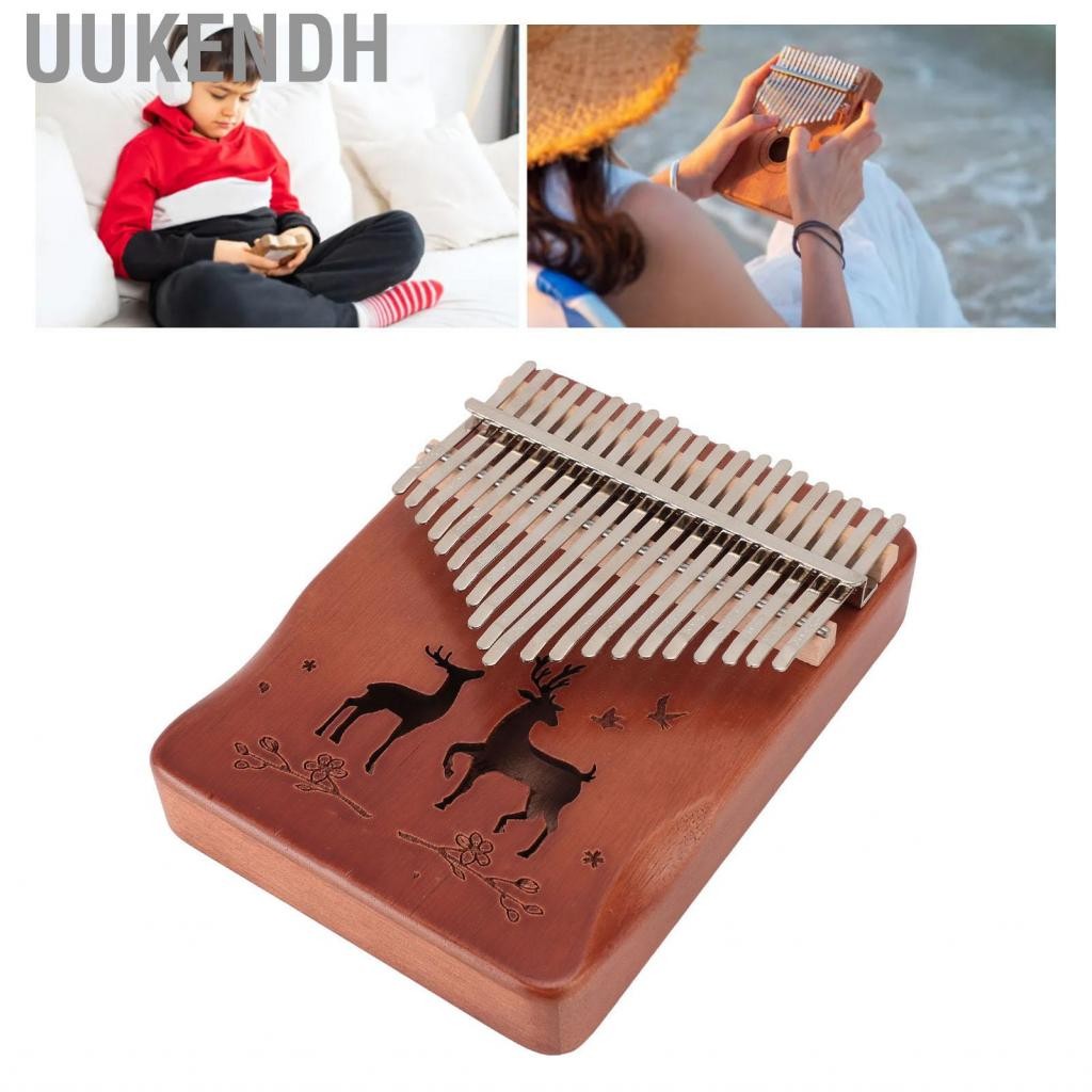Uukendh Uukendh-vn rắn koa kalimba ngón tay cái piano gỗ đơn di động