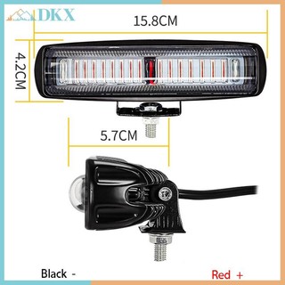 DKX 10V-80V 15 LED 30W Đèn LED Xe Nâng Tia Lửa Đỏ Forktruck Khu Nguy Hiểm Đỏ Xe Nâng Xe Tải Đèn Cảnh Báo Cho linde Hyster.