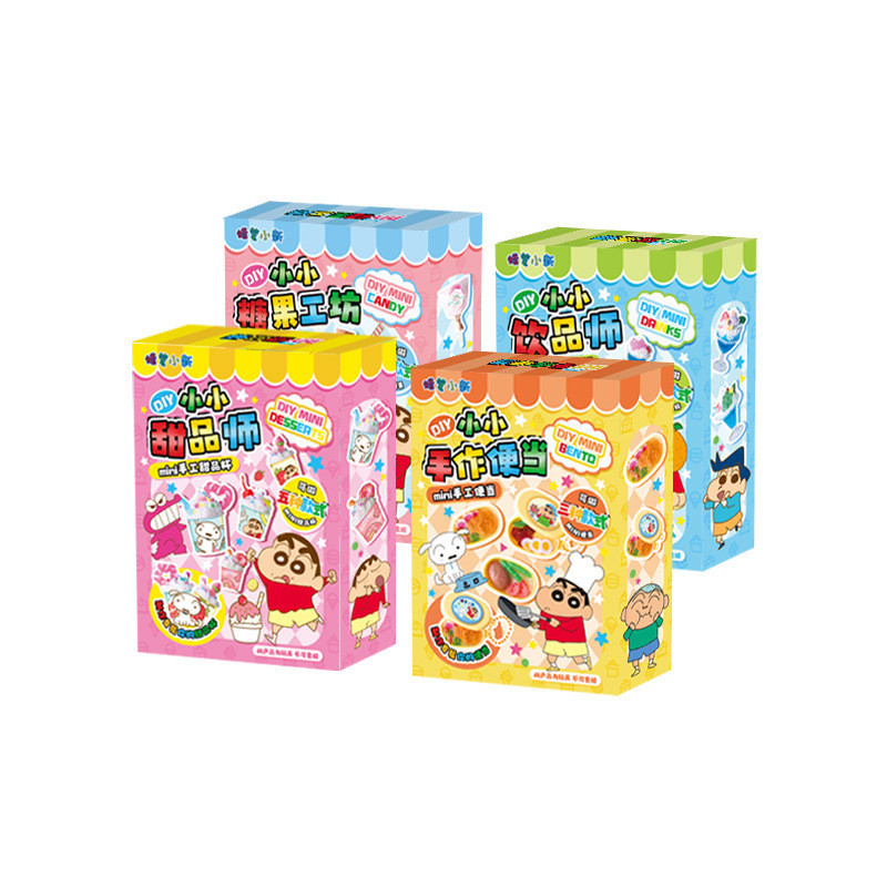 Mr.Toy Mini Đồ Chơi Thực Phẩm Crayon Shin-Chan Shin-Chan Nhỏ Uống Cốc Kẹo Món Tráng Miệng Bento Kem Keo Handmade diy