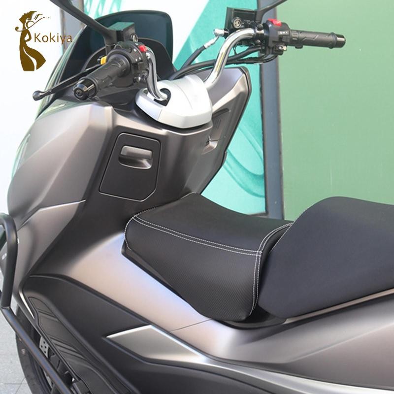 Xe Máy Trước Ghế Trẻ Em Bình Nhiên Liệu Ghế Đi Dài Da PU Đen Thoải Mái Mềm Cong Chùm Đệm Cho Pcx160