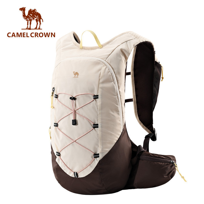 CAMEL CROWN Ba lô ngoài trời nhẹ Đi bộ đường dài Daypack 20L