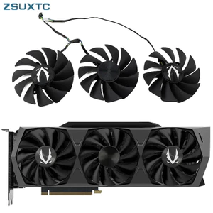 CF9015H12S Dành Cho ZOTAC GeForce RTX 3070 3080 Ti 3090 AMP Holo Card Đồ Họa Quạt Làm Mát 87mm Mới 4PIN GPU Quạt Làm Mát RTX3080