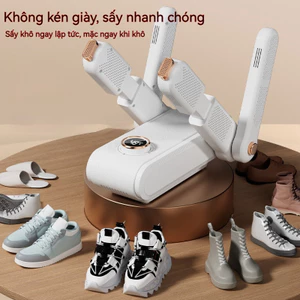 Phong Cách Mới Máy Sấy Giày Thời Gian Thông Minh 360 Độ Lưu Thông Không Khí Nóng Khử Mùi Khử Mùi Máy Sấy Giày Di Động Có Thể Gập Lại
