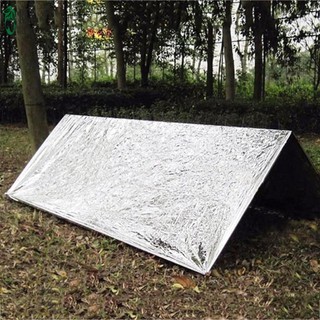 Chăn giữ nhiệt Mylar dạng lá mỏng nhẹ, tiện lợi cho hoạt động ngoài trời lạnh
