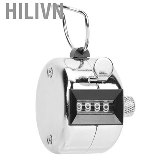 Hilivn Máy đếm cầm tay Hợp kim nhôm di động bền màu bạc Tham dự hội nghị Lưu lượng truy cập Công nghiệp để thống kê dữ liệu