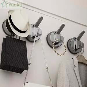 YUUKII Dưới Móc Tủ, Giá Bếp Không Lỗ Không Khoan, Móc Tắm Đa Năng Đồ Dùng Gia Đình