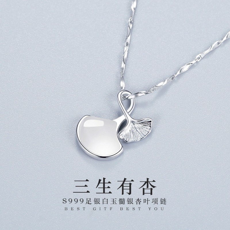 Vòng cổ mặt dây chuyền "Ba cuộc sống hạnh phúc" ngọt ngào và tinh tế