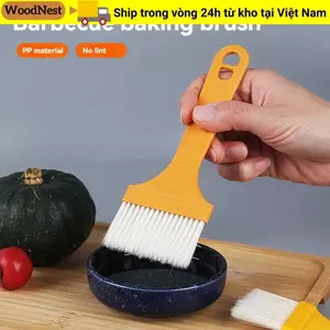 Bàn chải nướng WOODNEST, Dụng cụ nhà bếp Bàn chải thịt nướng bằng nhựa PET, Bền bỉ Dễ dàng làm sạch Tay cầm mỏng Dụng cụ làm bánh ngọt để làm bánh nướng BBQ