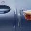 HFTOY 4 Dải viền tự động Tấm bảo vệ cản trước Chống va chạm Chống chà xát để cải thiện an toàn cho xe ~
