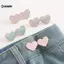 KUZHEN 2 Chiếc Hình Trái Tim Có Thể Điều Chỉnh Nút Jean Eo Bule Snap Quần Bule Extender Thay Thế Quần Jean Nút Đính Kèm Chân HOT